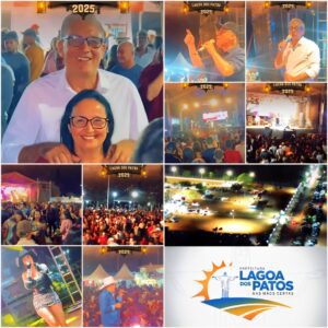 Noite inesquecível em Lagoa dos Patos MG: Shows do dia 09/05/2025 encantam o público da Vaquejada Nacional