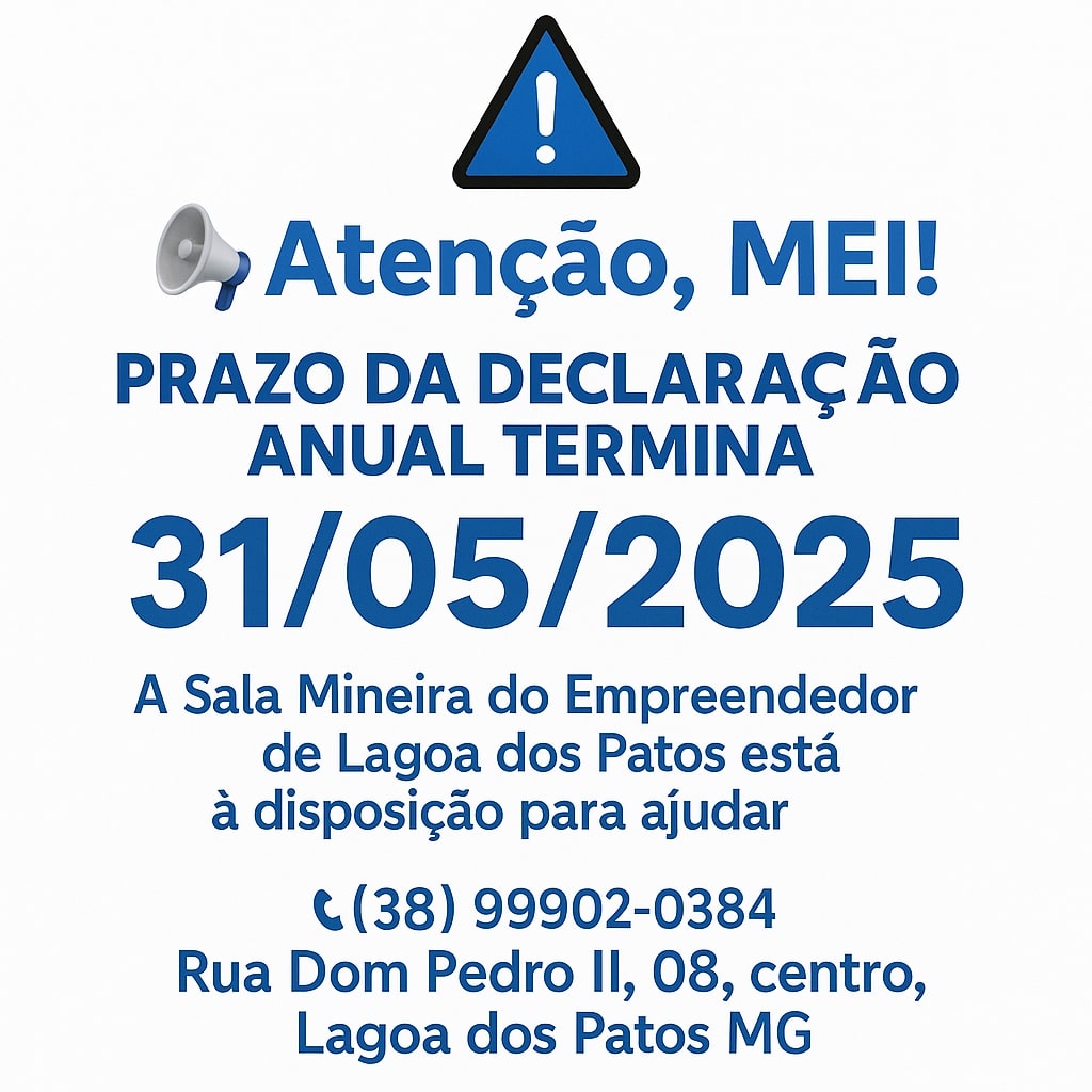 Atenção, MEI de Lagoa dos Patos!