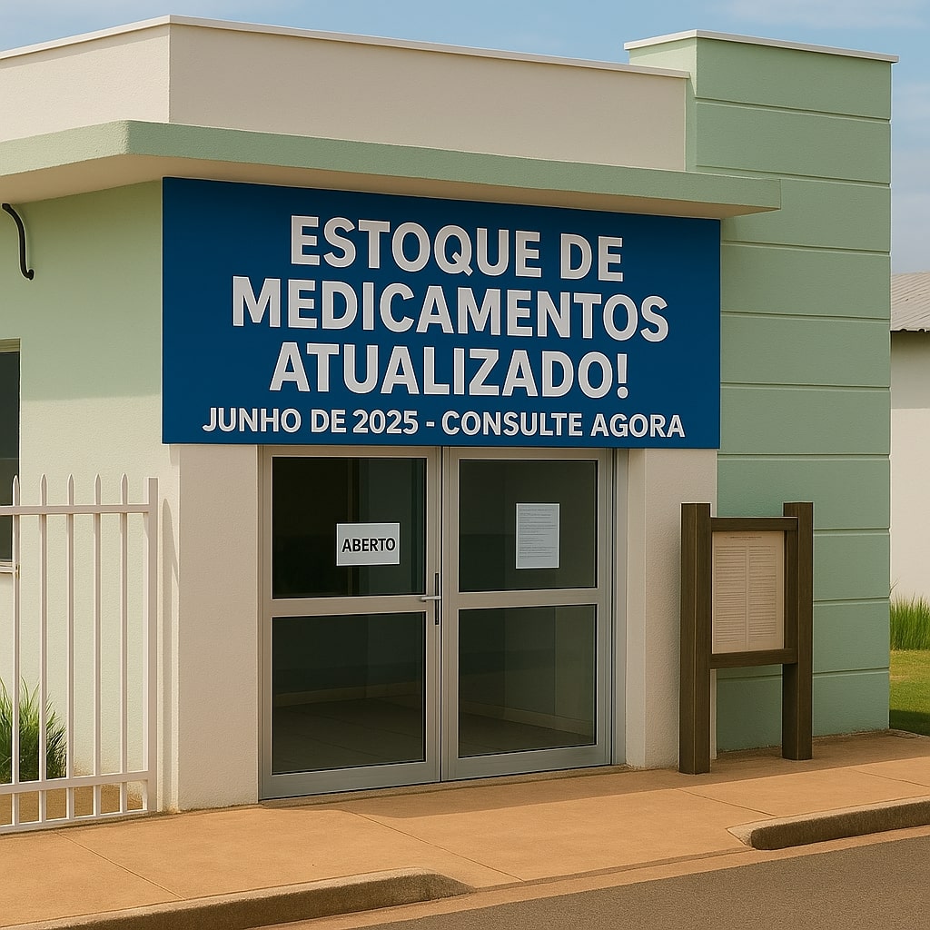 Estoque de Medicamentos Atualizado! Junho de 2025 – Consulte Agora